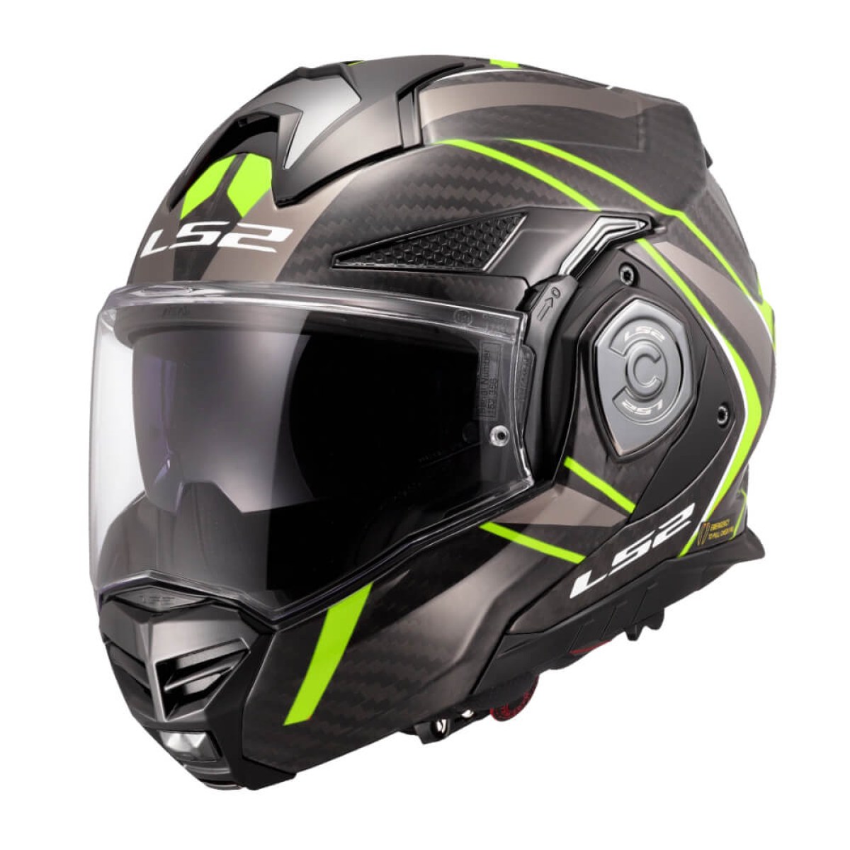LS2 FF901 Advant X C Future II H-V Yellow XS (53-54) · záber 1