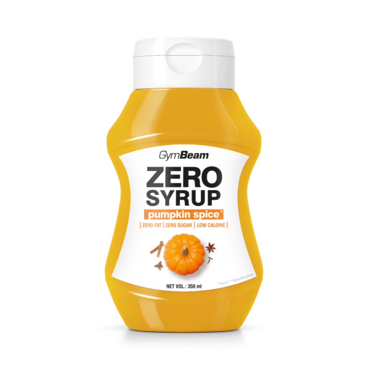 GymBeam ZERO SIRUP pumpkin spice · záber 1