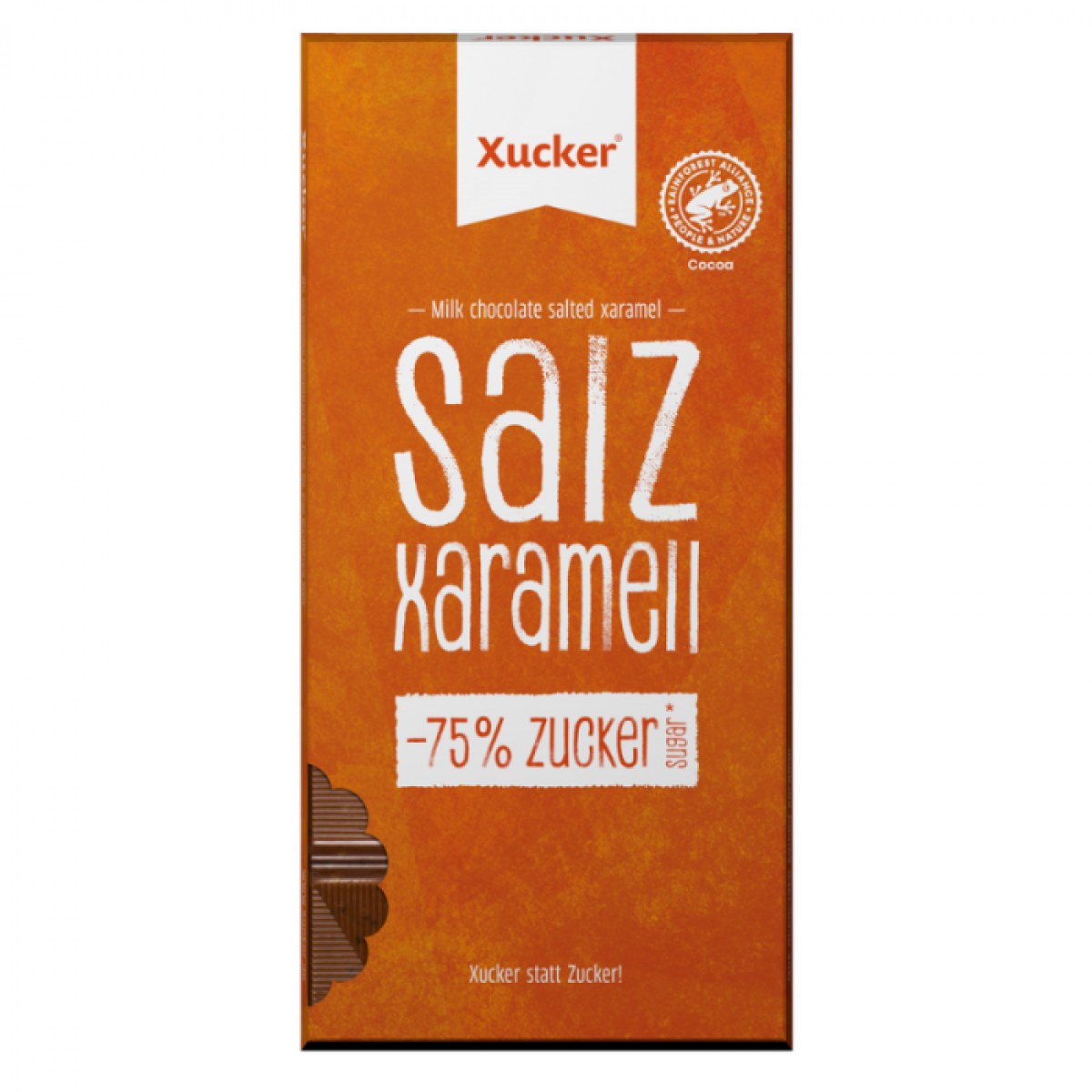Xucker čokoláda slaný karamel slaný karamel · záber 1