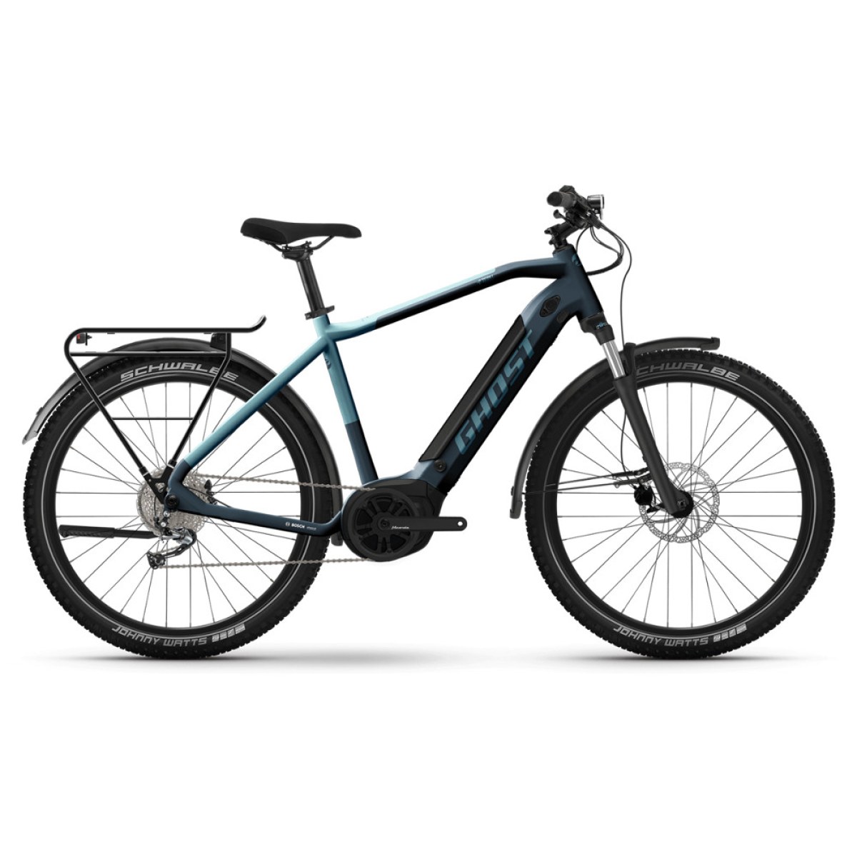 Ghost E-Teru Essential 27,5" EQ B500 - model 2023 Grey/Blue - M (20,5", 171-181 cm) · záber 1