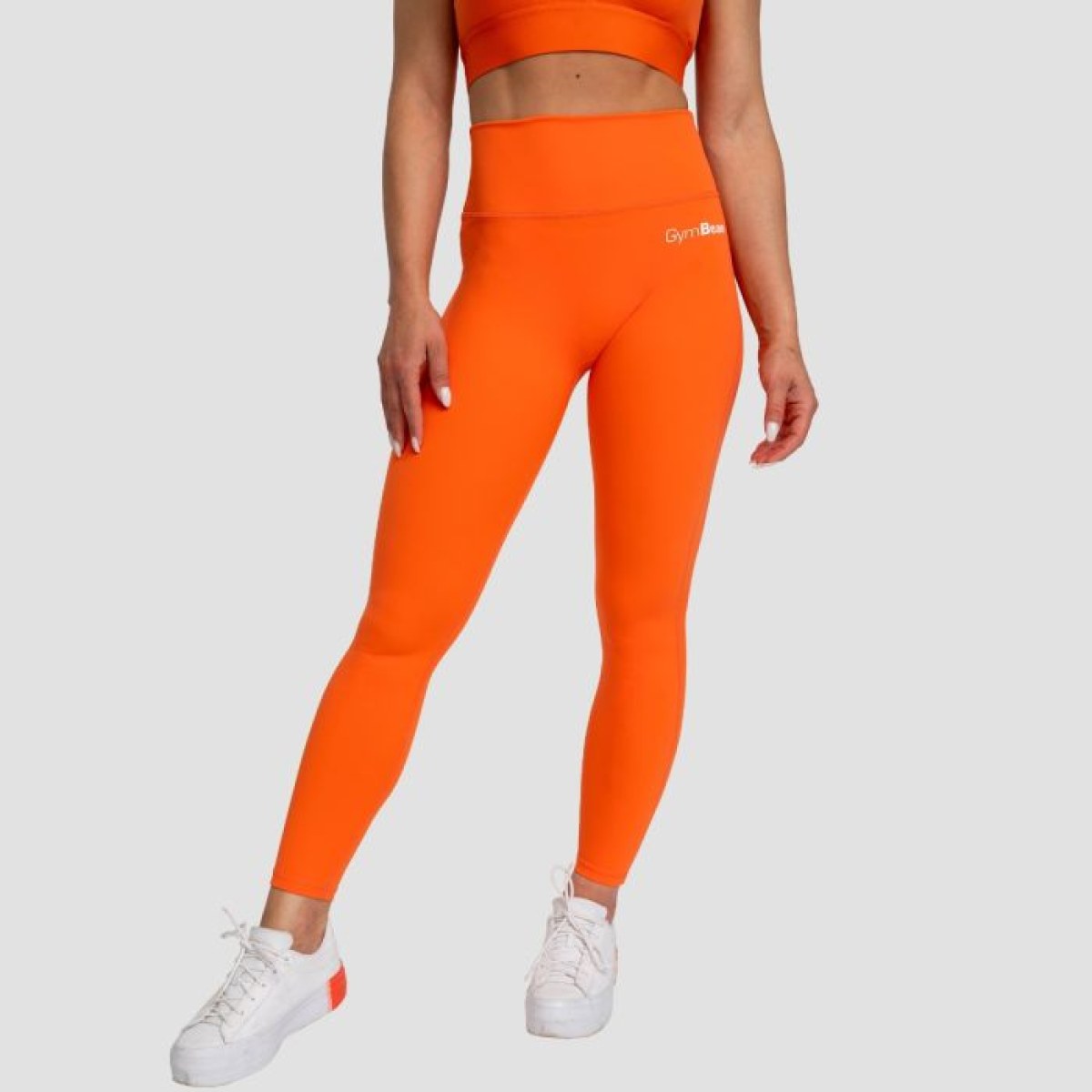 GymBeam Dámske legíny High-waist Limitless Orange XLXL · záber 1