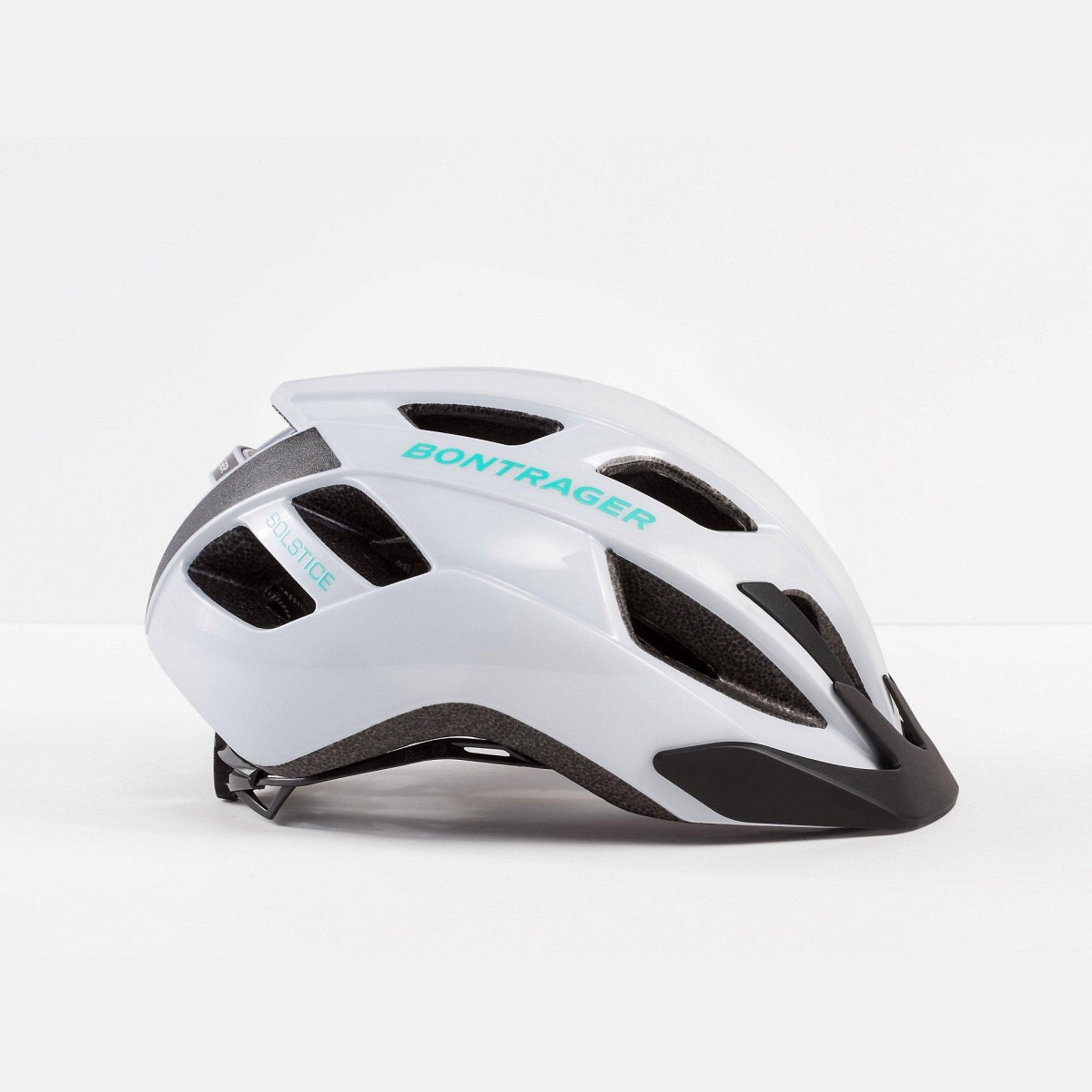Bontrager Solstice Helmet - Veľkosť: 55-61 | Farba: Biela, Sivá · záber 2