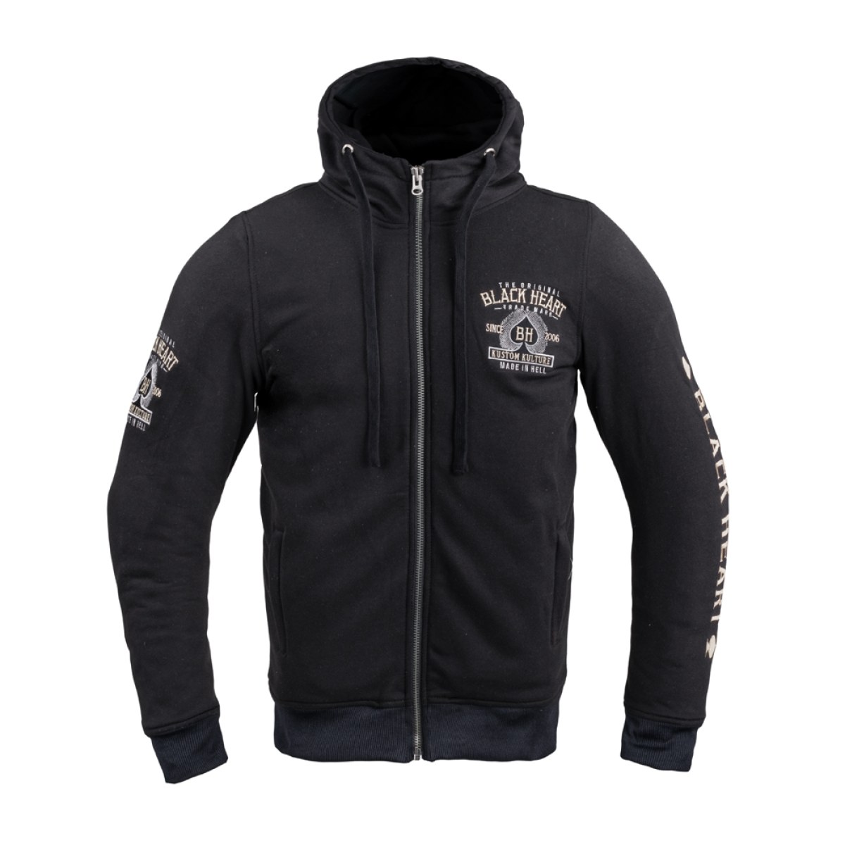 W-TEC Black Heart Kustom Kulture Hoodie čierna - 3XL · záber 1