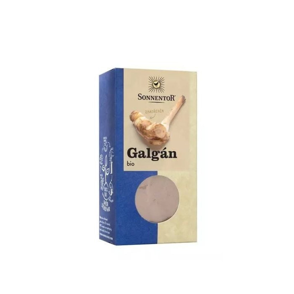 Sonnentor BIO Galgán mletý 35 g - Hmotnosť: 0,035 kg | Balenie: 6 · záber 1