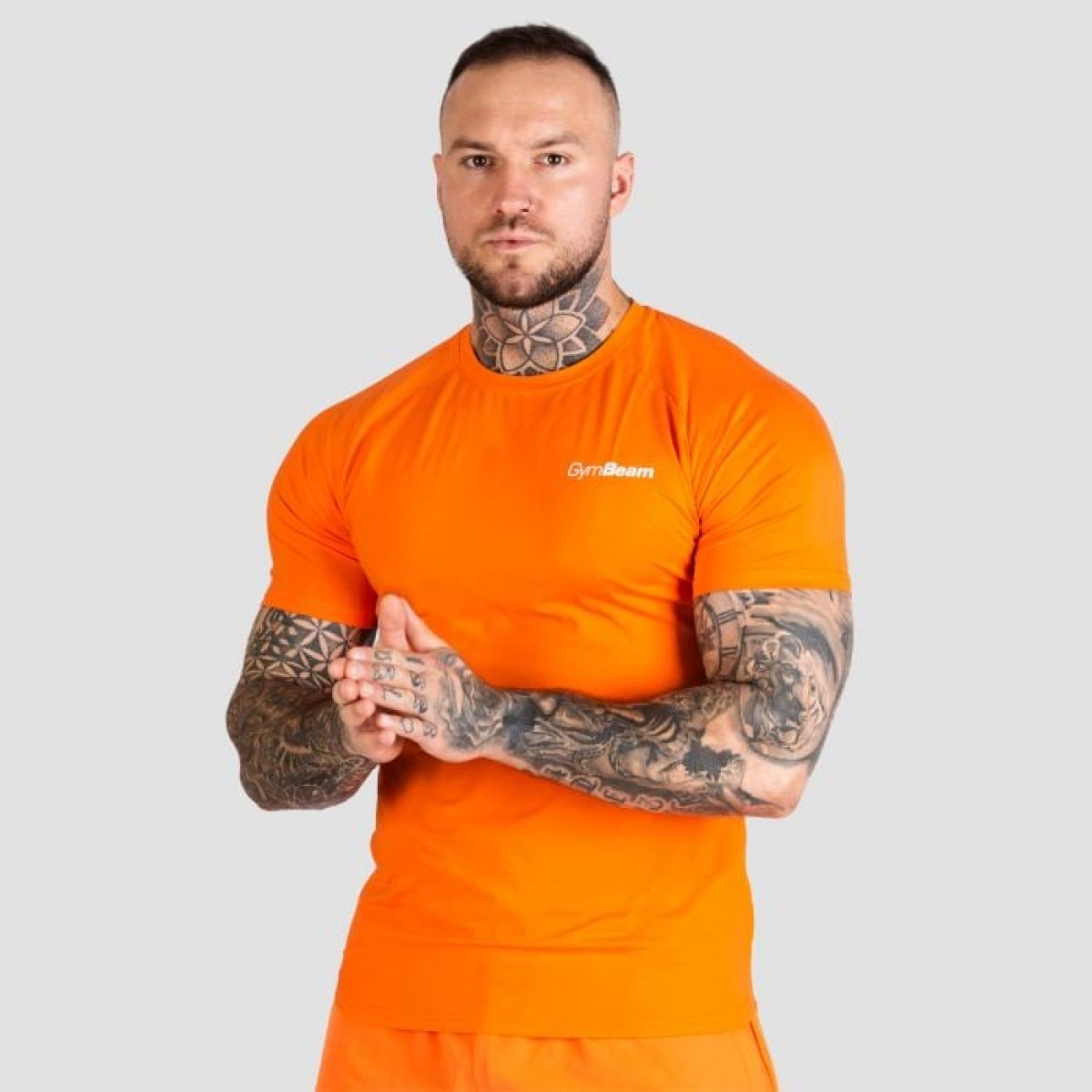 GymBeam Tričko Fitted TRN Orange XXLXXL · záber 1