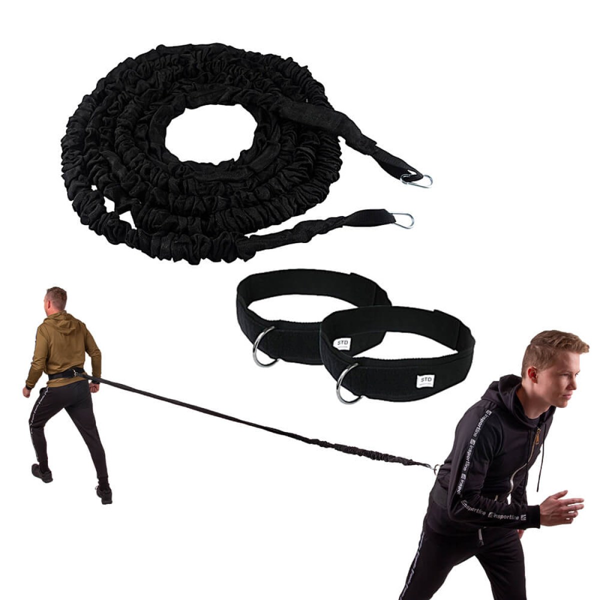 Odporové lano inSPORTline Byfaster RS1400 (600x1,3 cm / 14,5 kg) · záber 1