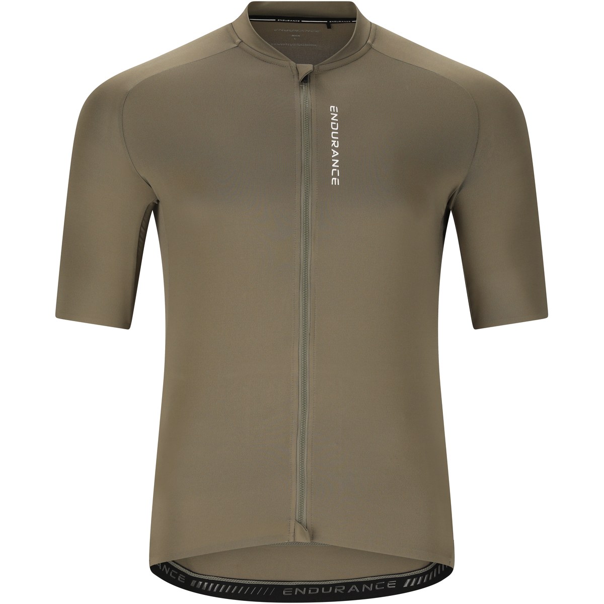 Endurance Paxton S/S Cycling Jersey M - Farba: Hnedá · záber 1