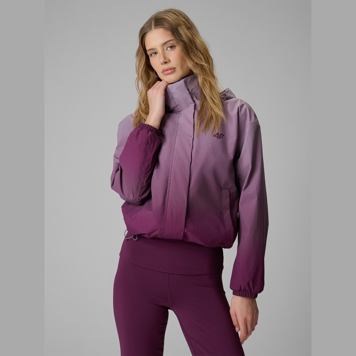 Dámska prechodná bunda membrána 5000 - multicolor · záber 1