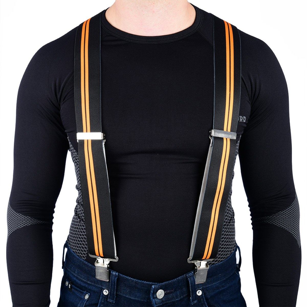 Oxford Riggers Cruiser, čierne s oranžovými pruhmi · záber 1