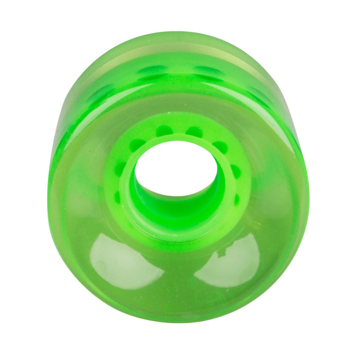 Priehľadné koliesko na pennyboard 60*45 mm - Farba: Čierna · záber 5