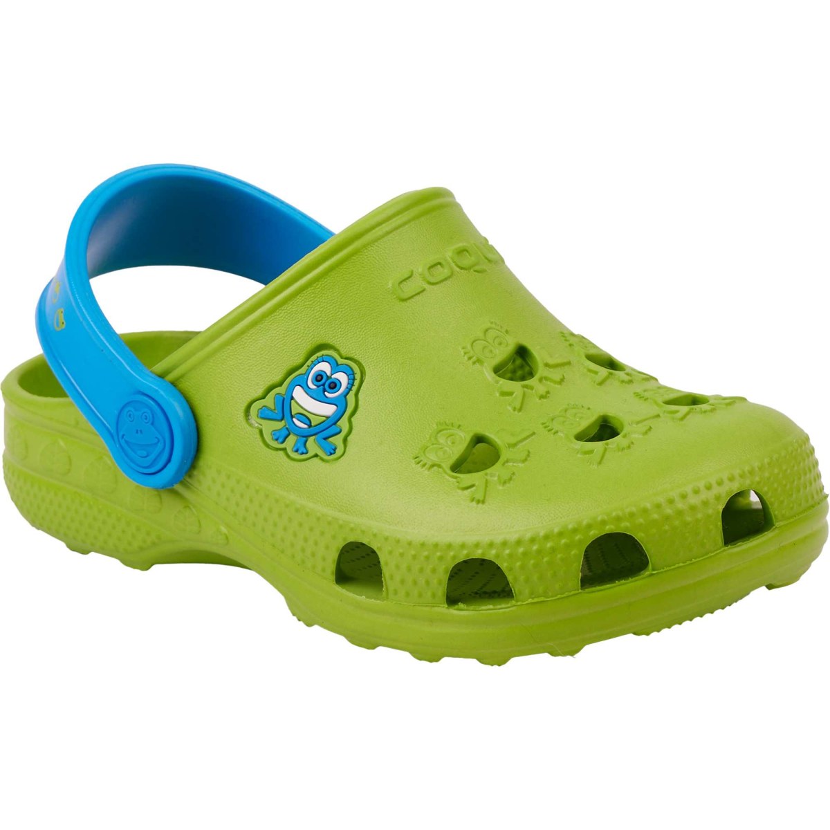 Coqui Little Frog Wellness Sandals Kids - Veľkosť: 31-32 | Farba: Zelená, Smaragdová, Hrachová · záber 1