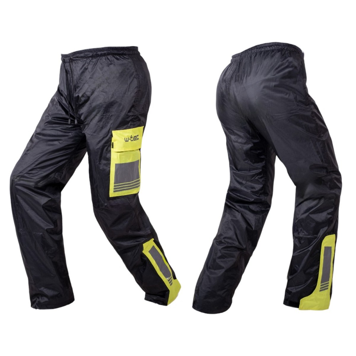 W-TEC Colnari čierna-fluo zelená - M - Veľkosť: M · záber 1
