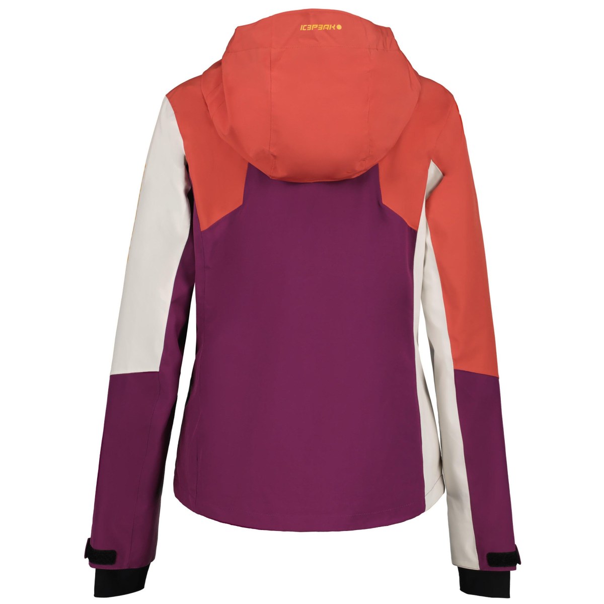 Icepeak Delavan Shell Jacket W - Veľkosť: 34 | Farba: Červená, Fialová · záber 2