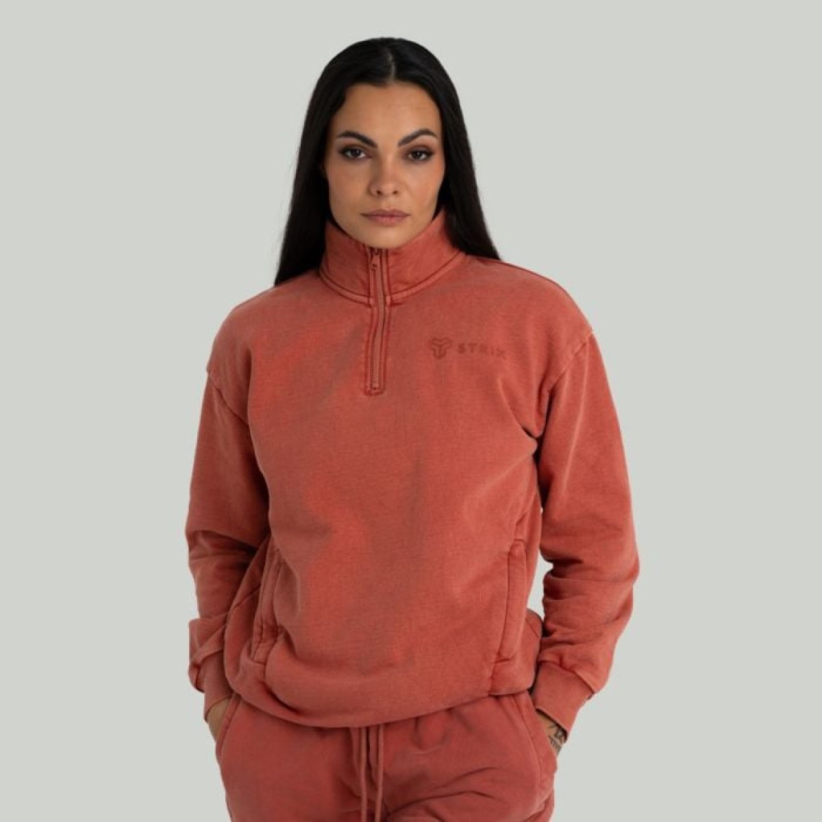 STRIX Dámska mikina Washed Terra L · záber 1