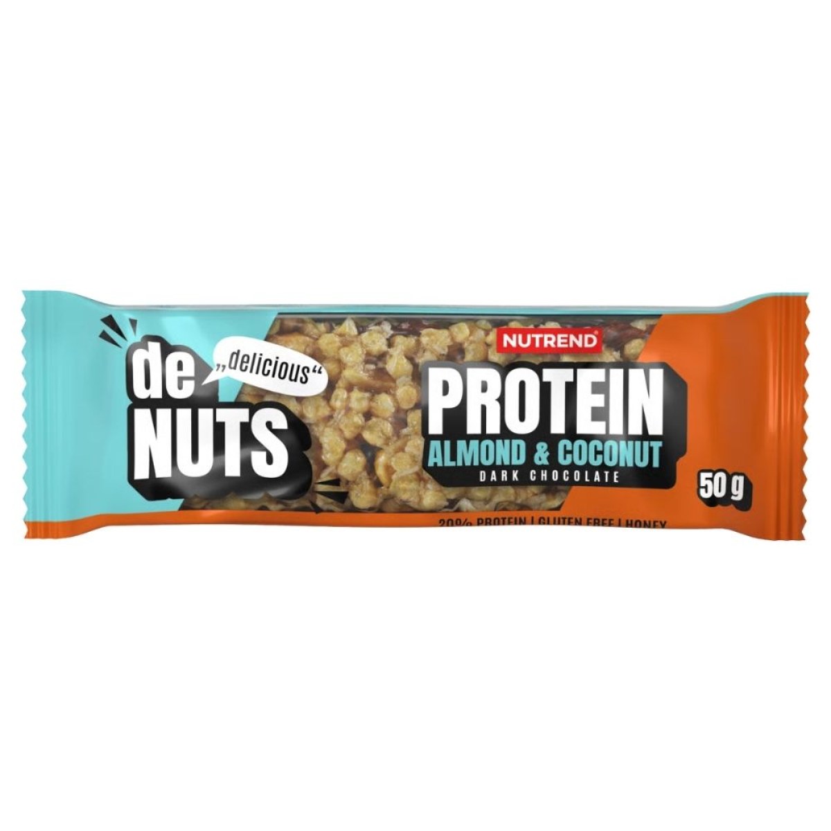 Nutrend DeNuts Protein 50g mandle+kokos · záber 1