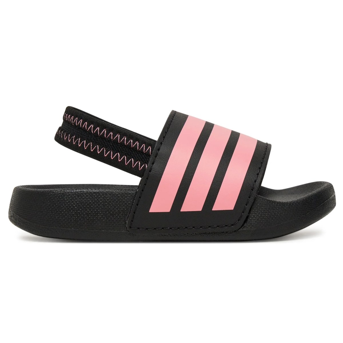 Adidas Adilette Estrap Kids - Veľkosť: 25 | Farba: Čierna · záber 1