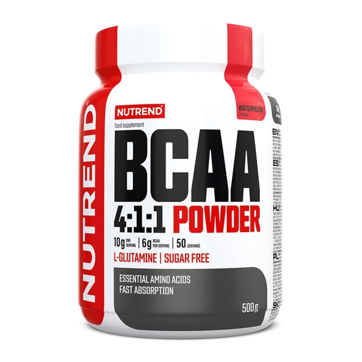 Nutrend BCAA 4:1:1 Powder 500 g melón · záber 1