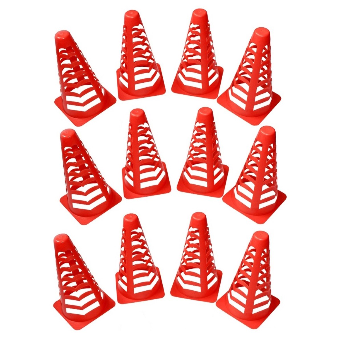 Futbalové prekážky MASTER sada 12 ks kužeľov - 22 cm · záber 1