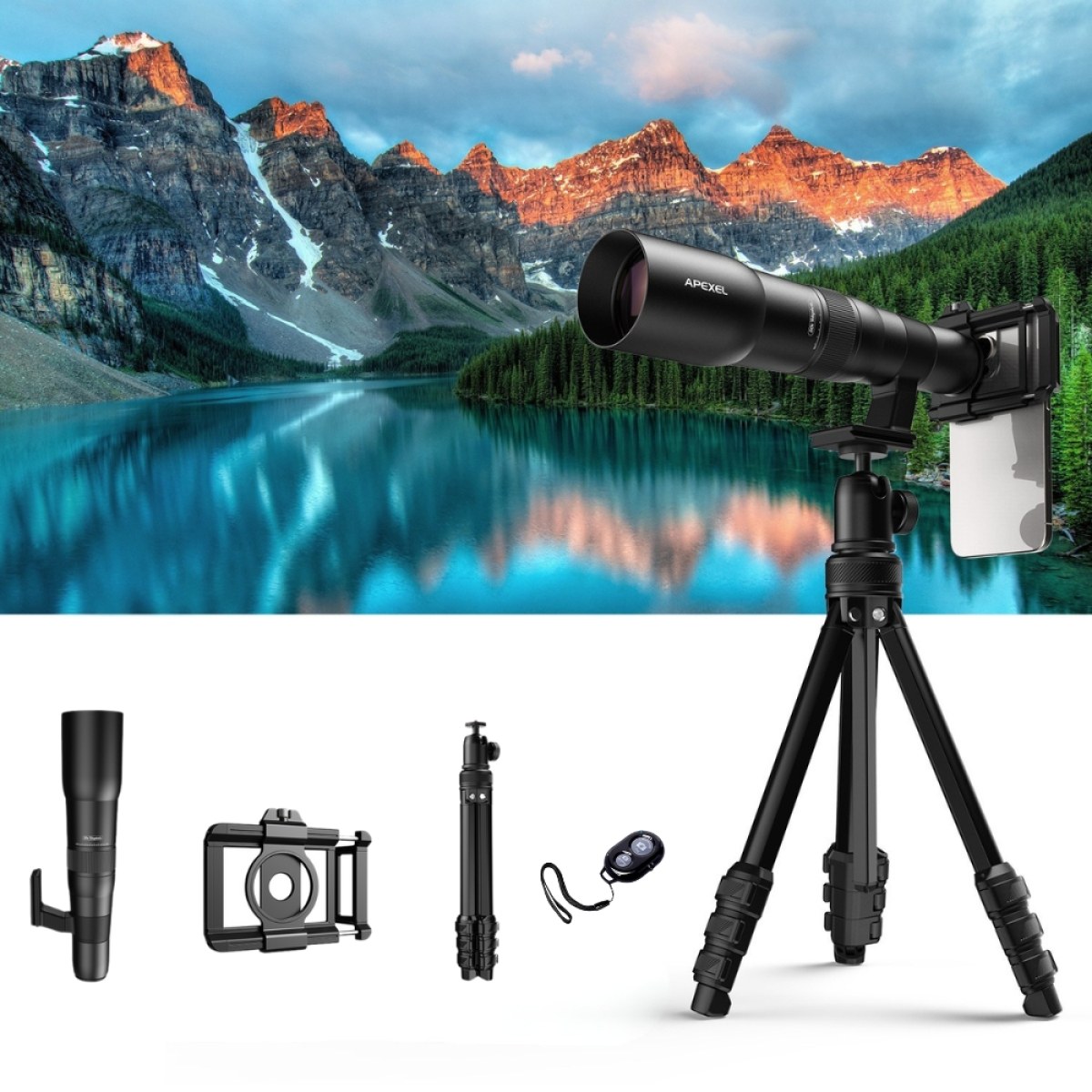 Apexel 50X Telescope Lens · záber 1