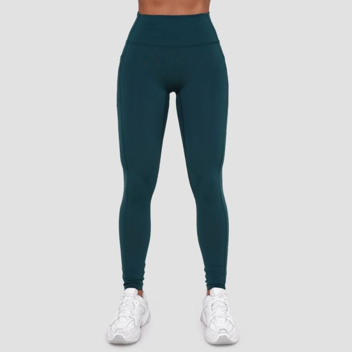 GymBeam Dámske legíny Ignite Dark Green SS · záber 1