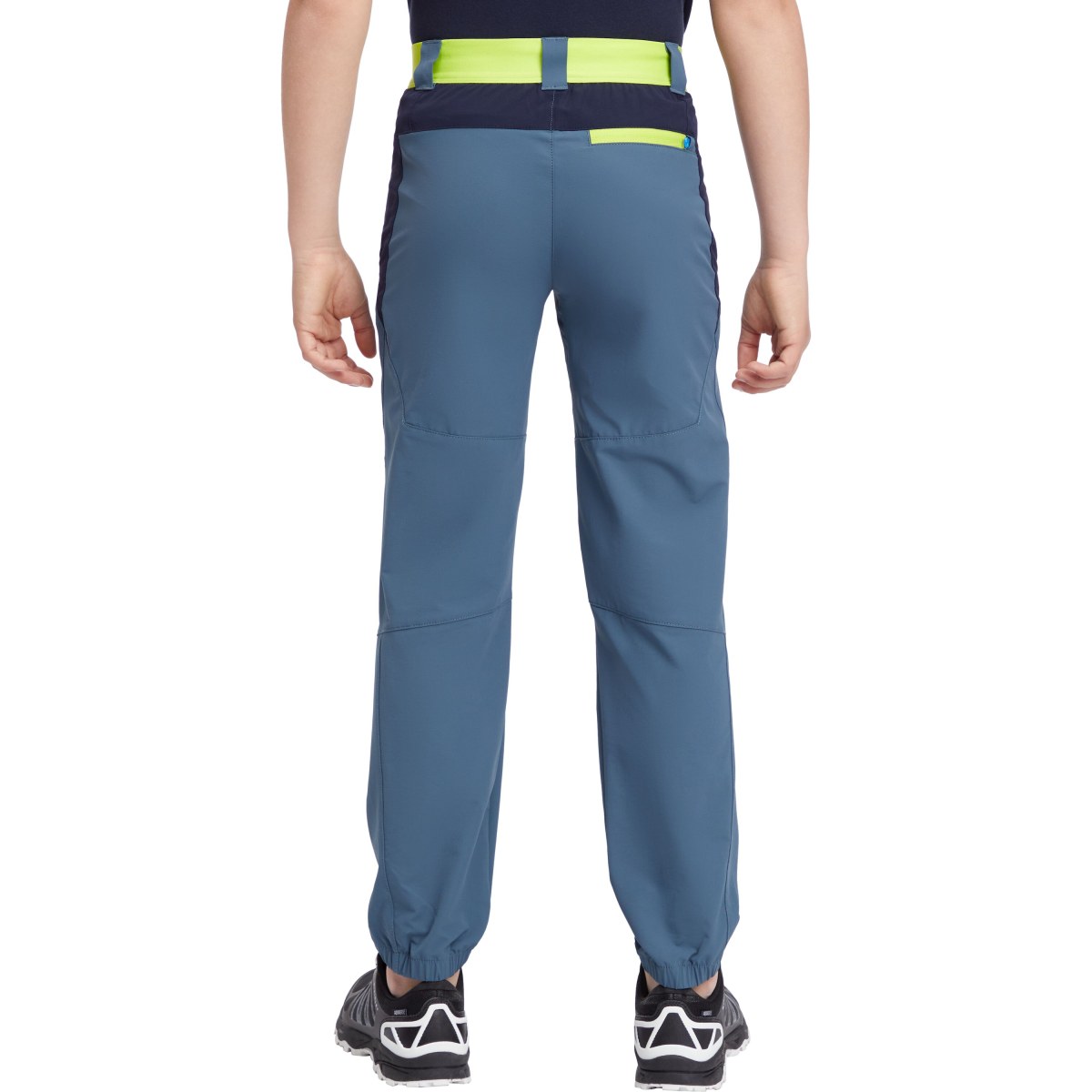 McKinley Brenton Hiking Pants Kids - Veľkosť: 128 | Farba: Modrá · záber 3