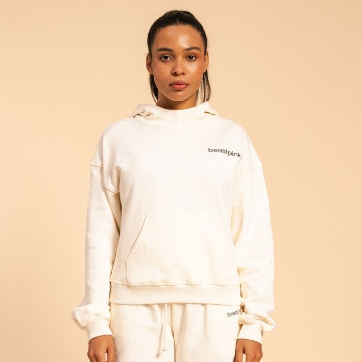 BeastPink Dámska mikina Serenity Ivory SS · záber 1