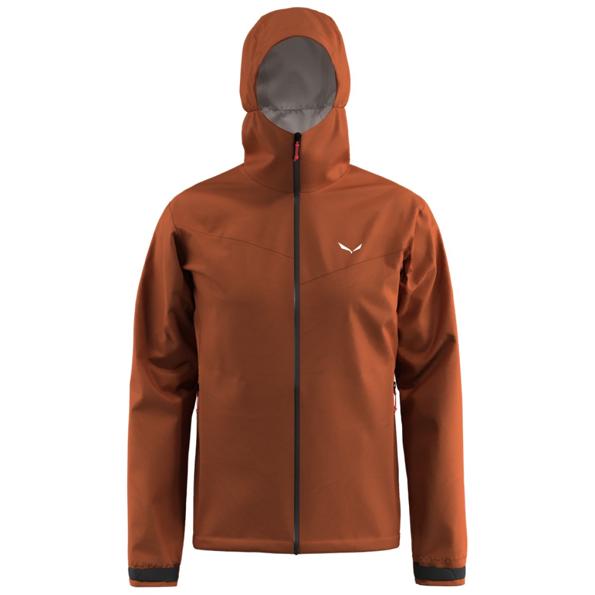Salewa Puez 2.5L PTX Jacket - Veľkosť: M | Farba: Červená, Hnedá · záber 1