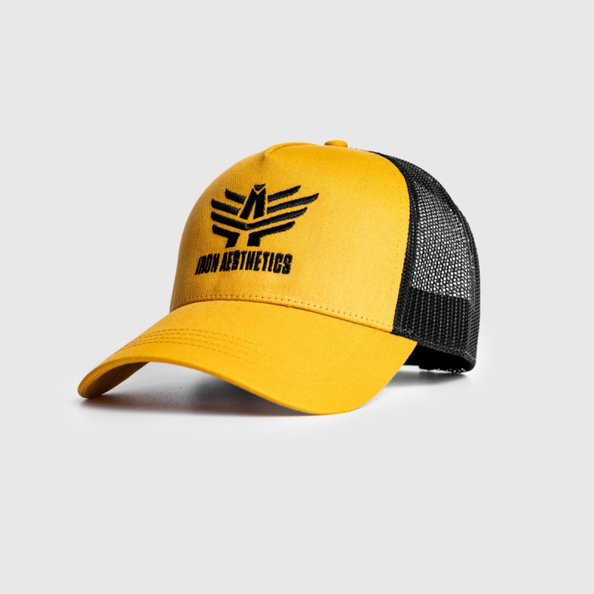 Pánska šiltovka Iron Aesthetics Boost, mustard/black · záber 2