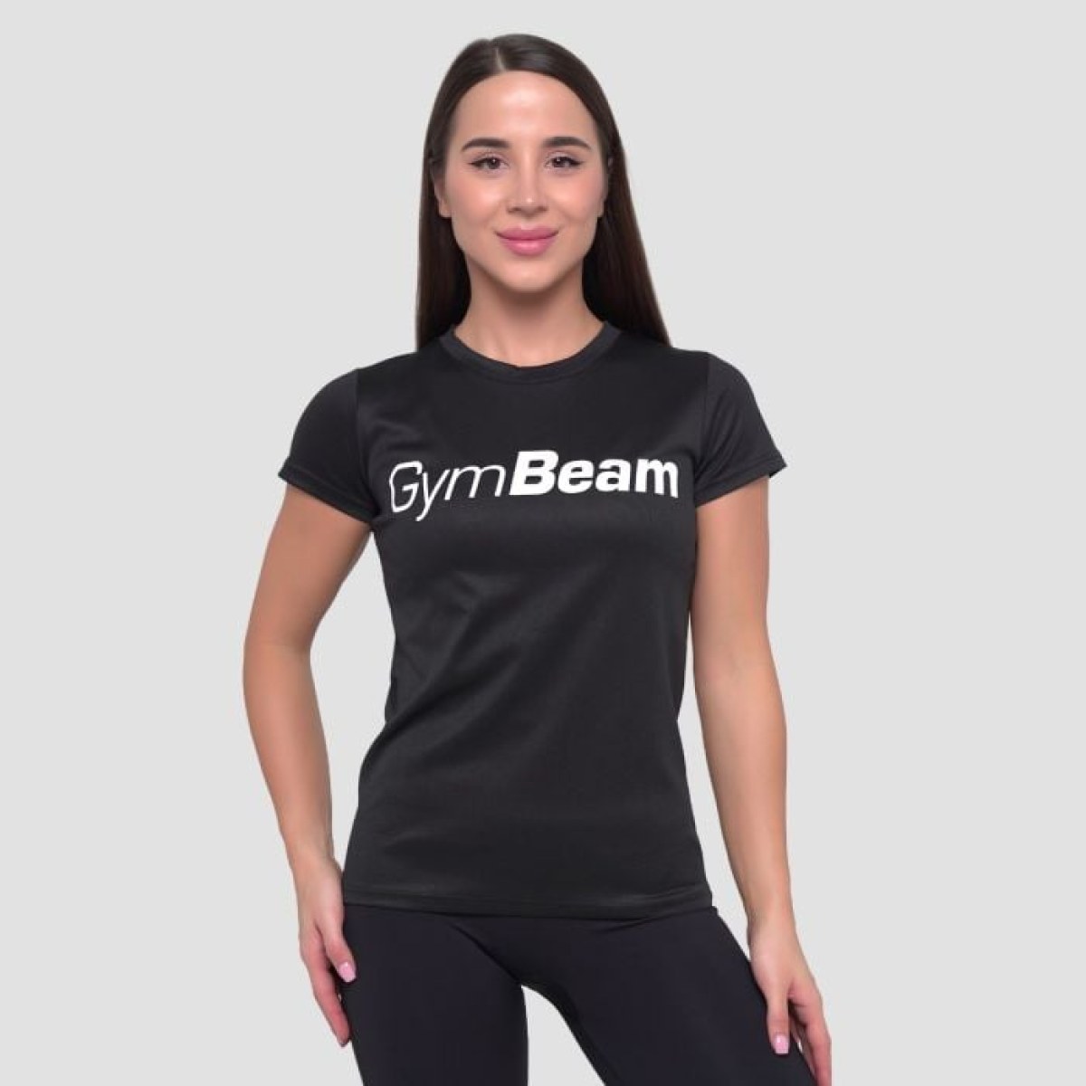 GymBeam Dámske Tričko Mesh Essence Black XS · záber 1