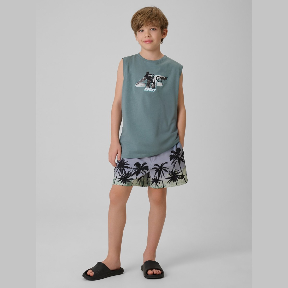 Chlapčenské plážové boardshorty - multicolor · záber 7