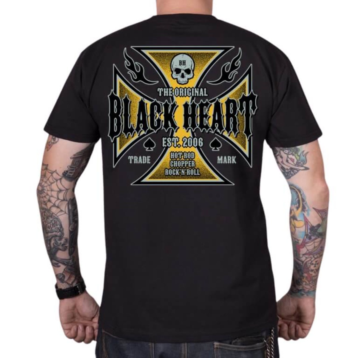 BLACK HEART Ruthless čierna - L · záber 1