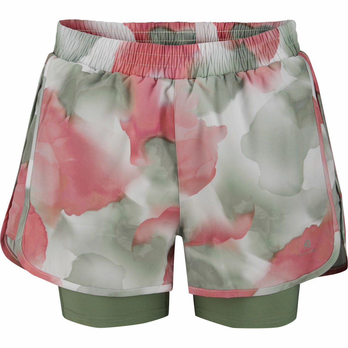 Active Rebel Sandy-C 2in1 Shorts W - Veľkosť: 34 | Farba: Farebná, Zelená · záber 1