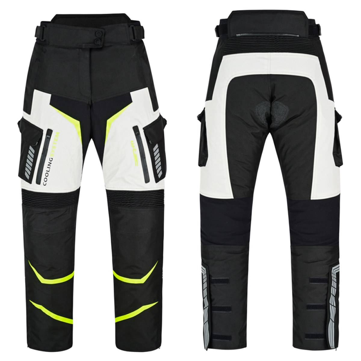 W-TEC Warao Lady kalhoty čierno-modrá - L · záber 1