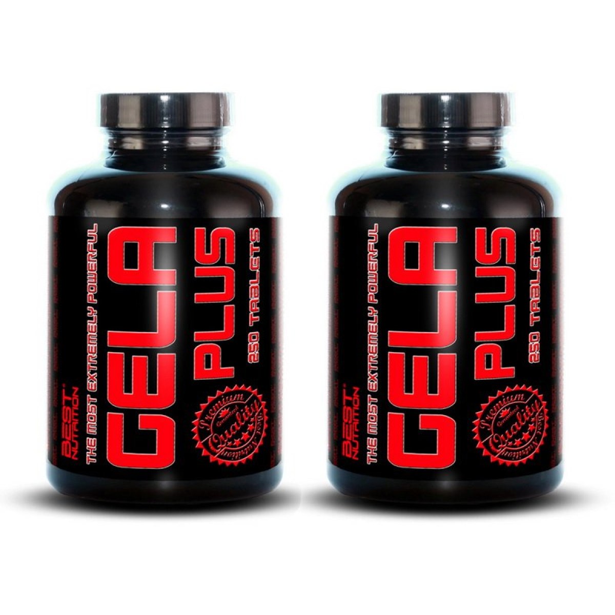 1+1 Zadarmo: Gela Plus od Best Nutrition 250 tbl. + 250 tbl. · záber 1