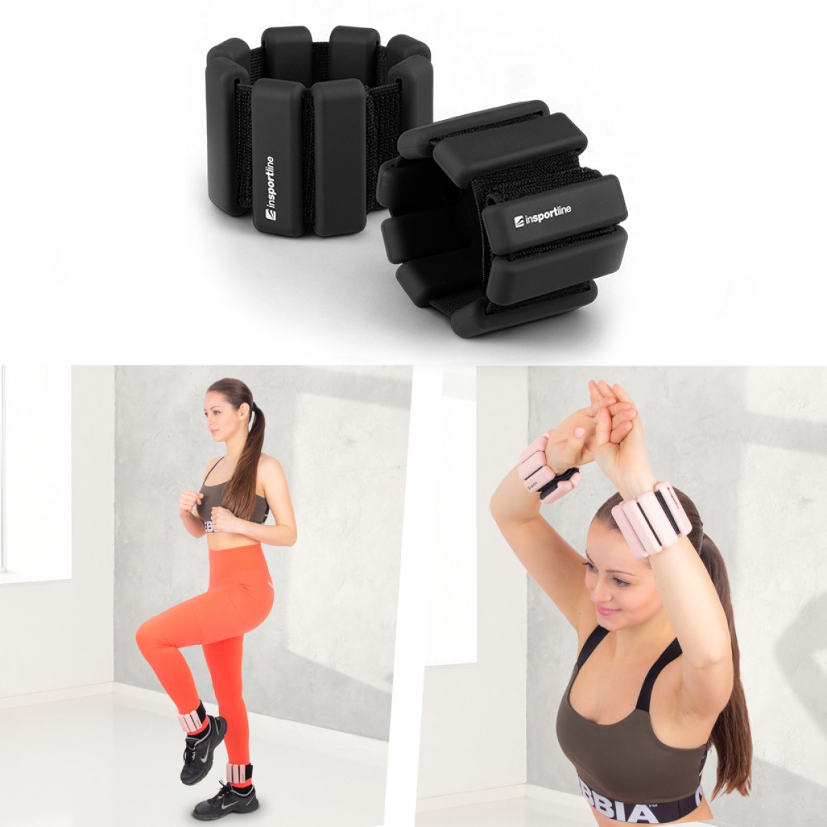 inSPORTline Brace 2x1,5 kg čierna · záber 3
