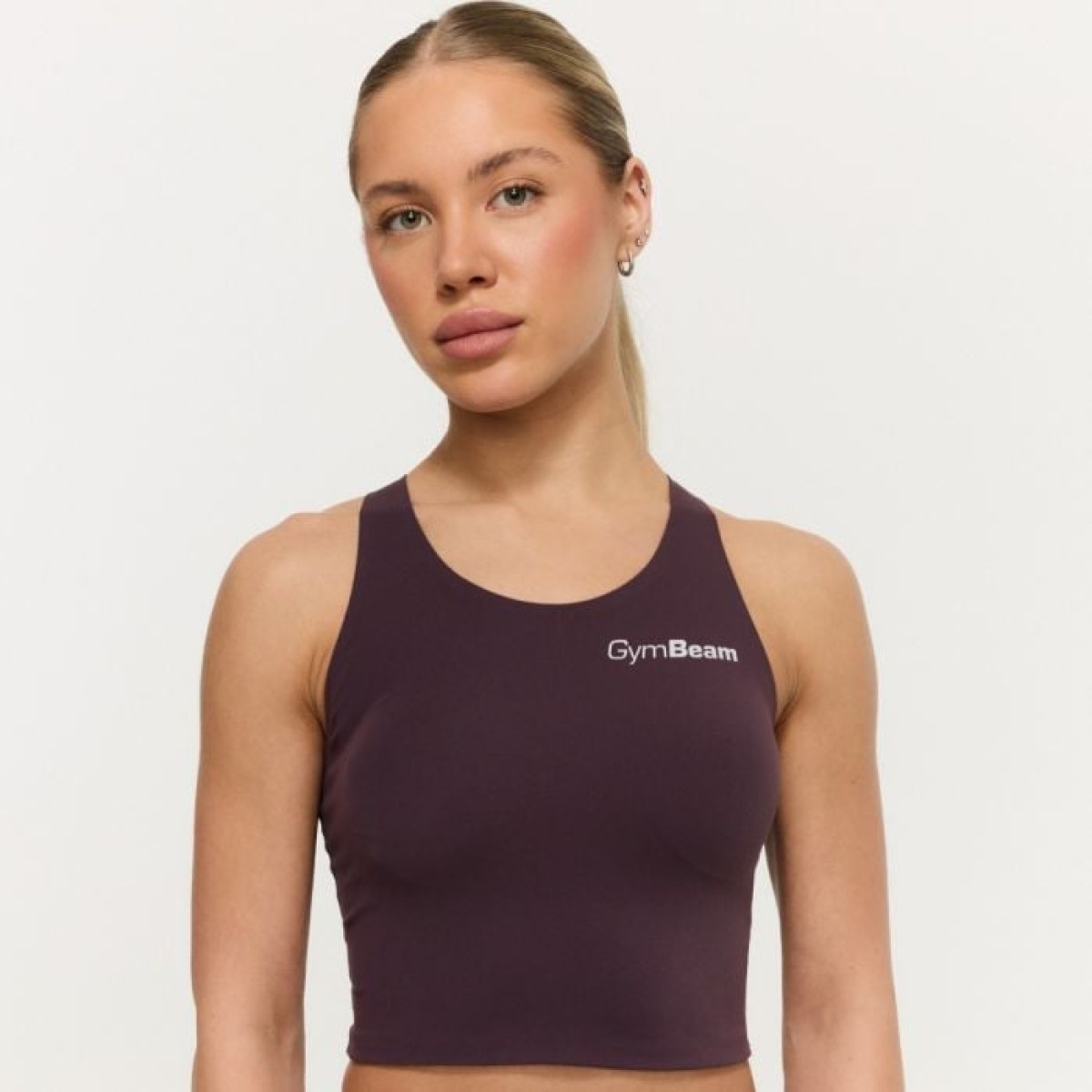GymBeam Dámsky športový top BEAT Berrywood M · záber 1