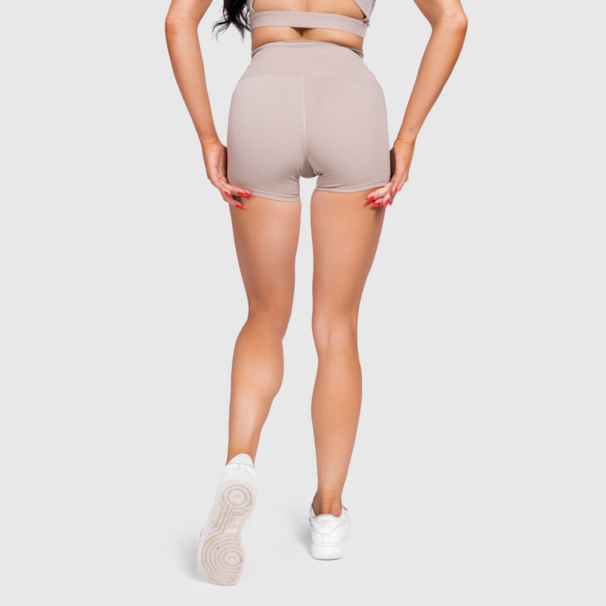 Športové kraťasy Iron Aesthetics Siren, béžové · záber 4
