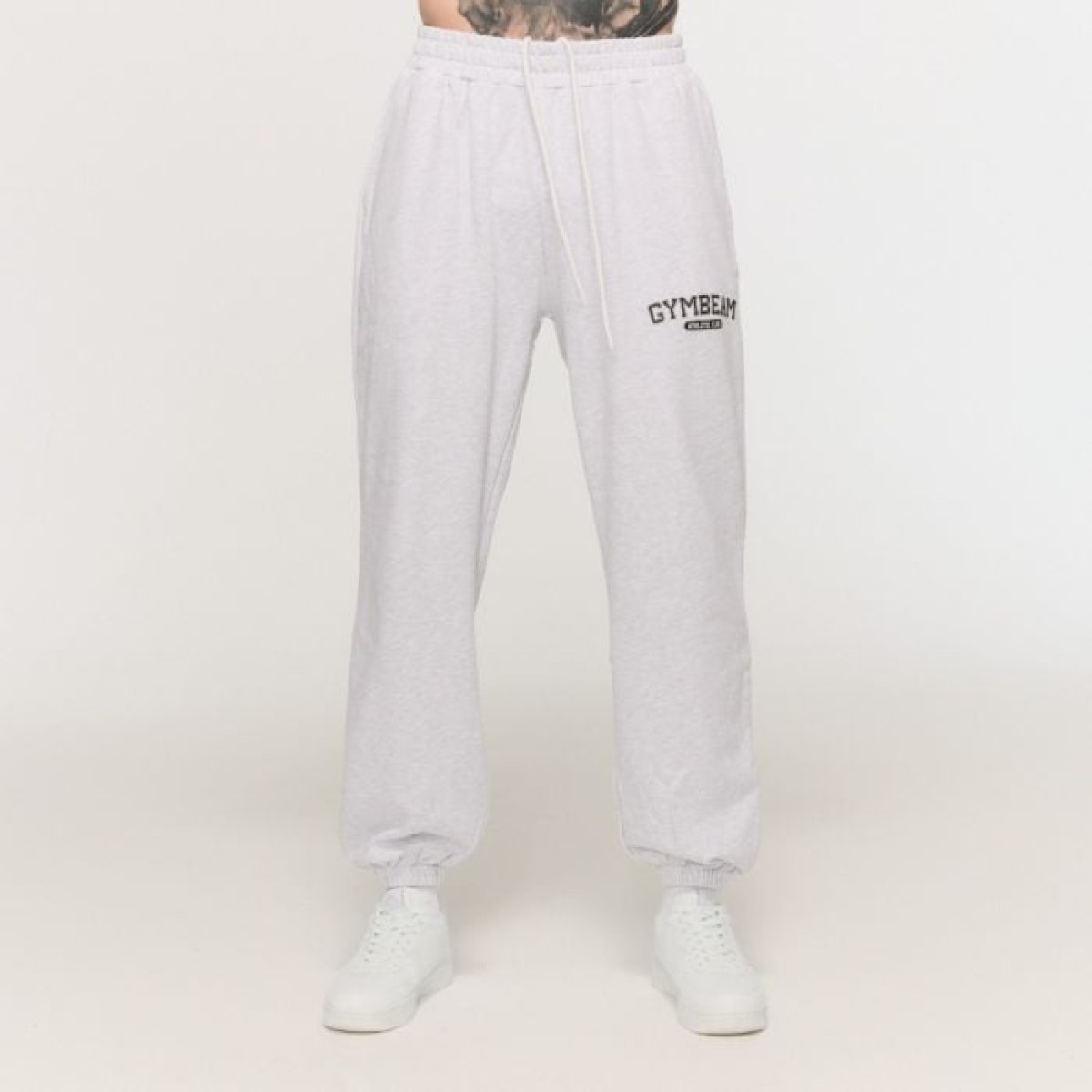 GymBeam Tepláky Varsity Grey L · záber 1