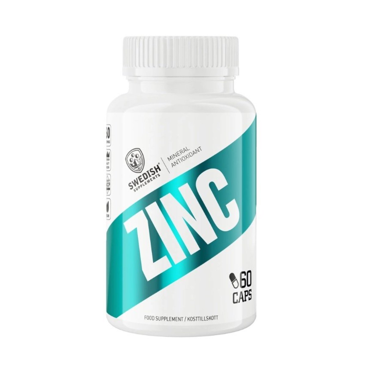 Zinc - Swedish Supplements 60 kaps. · záber 1