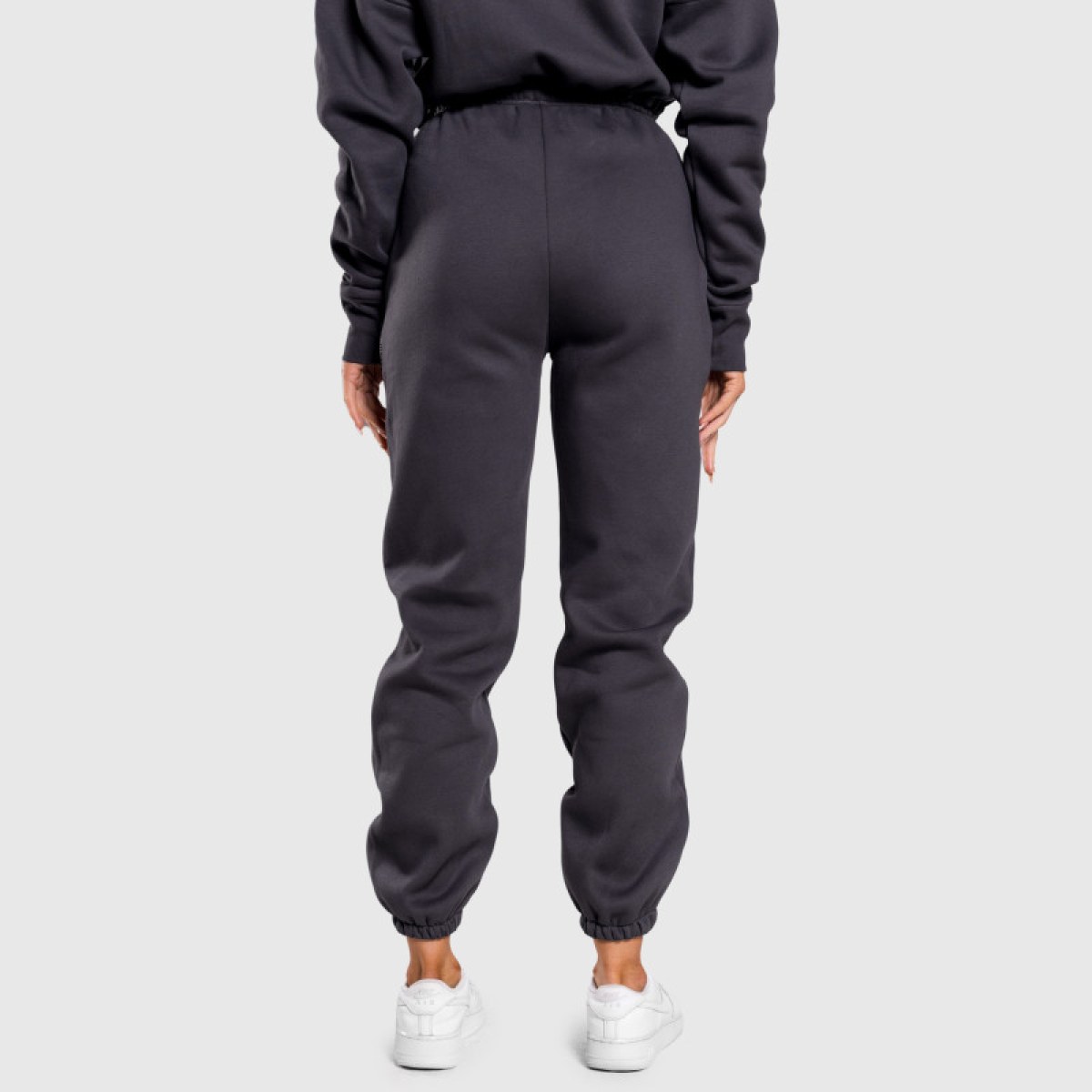 Dámske oversized tepláky Iron Aesthetics Simone, sivé · záber 4