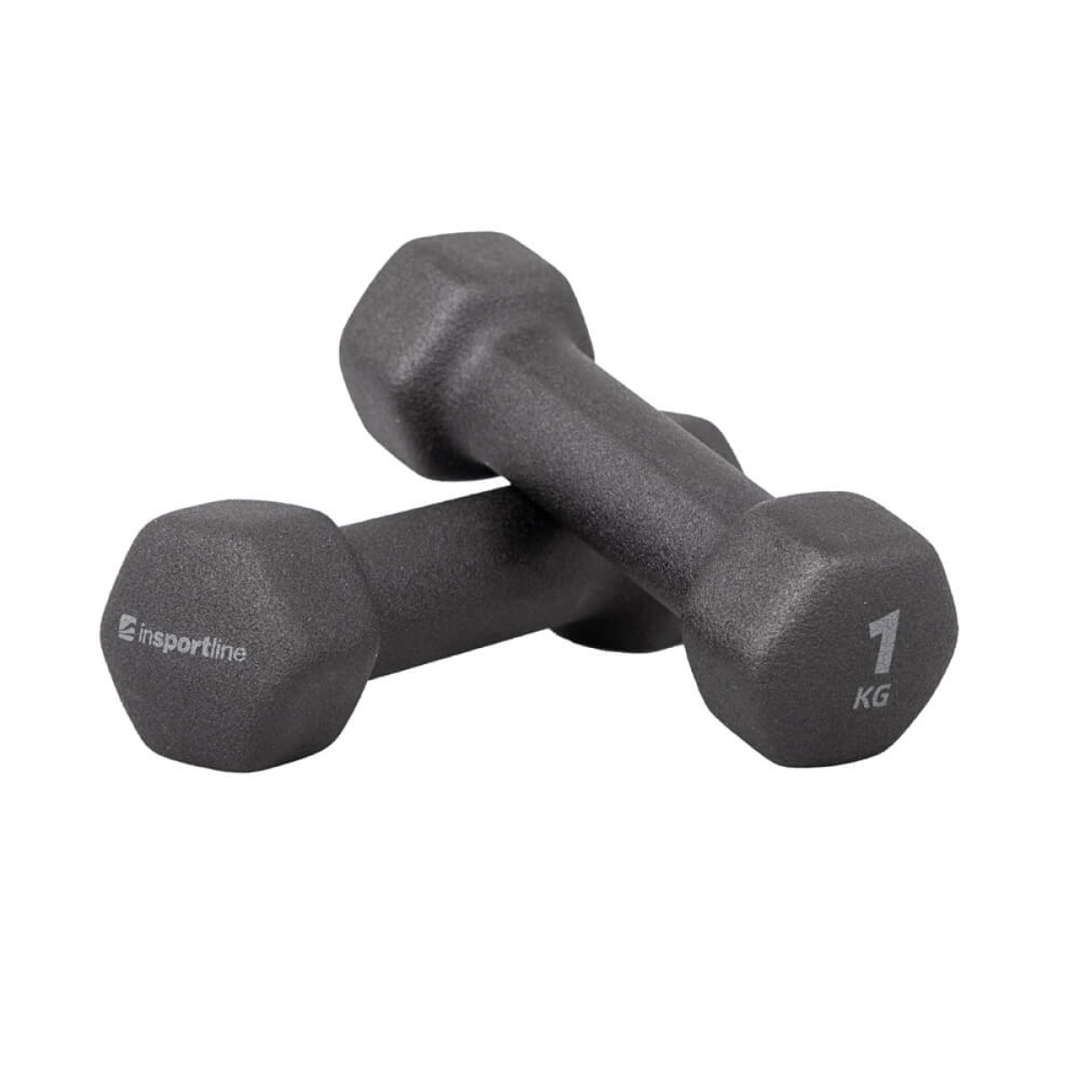 Neoprénové činky inSPORTline ON-X Renbell 2 x 1 kg · záber 1