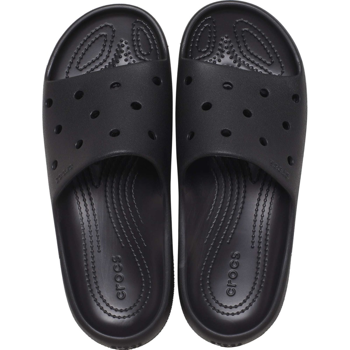 Crocs Classic Slide V2 - Veľkosť: 38 | Farba: Čierna · záber 1