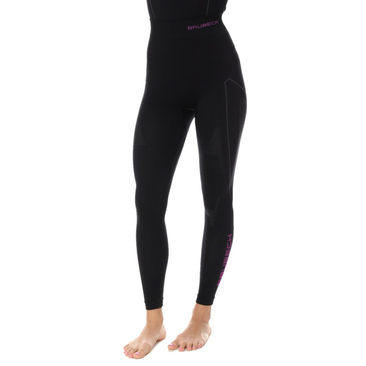 Brubeck Thermo Black/Pink - L - Veľkosť: L | Farba: Čierna, Ružová · záber 1