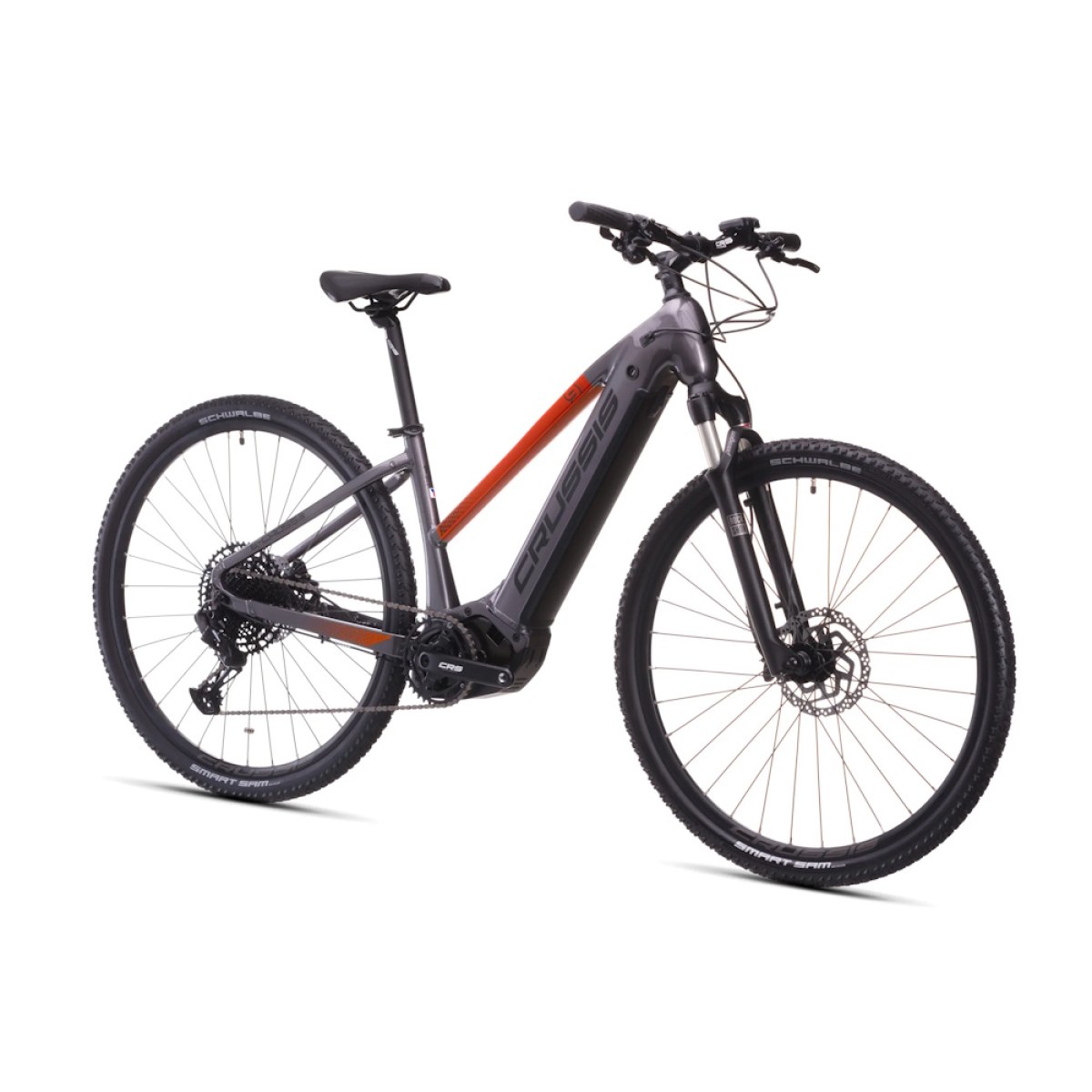 Crussis e-Cross Low 9.11 715Wh 28" - model 2026 16" (155-170 cm) · záber 3