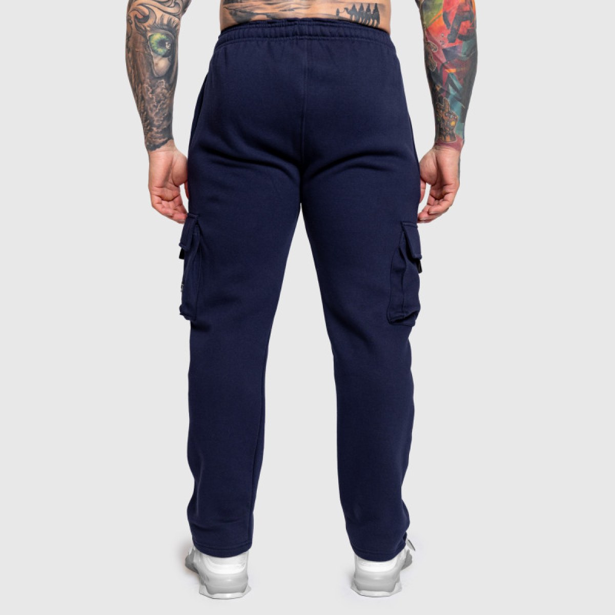 Pánske tepláky Iron Aesthetics Utility, navy · záber 3