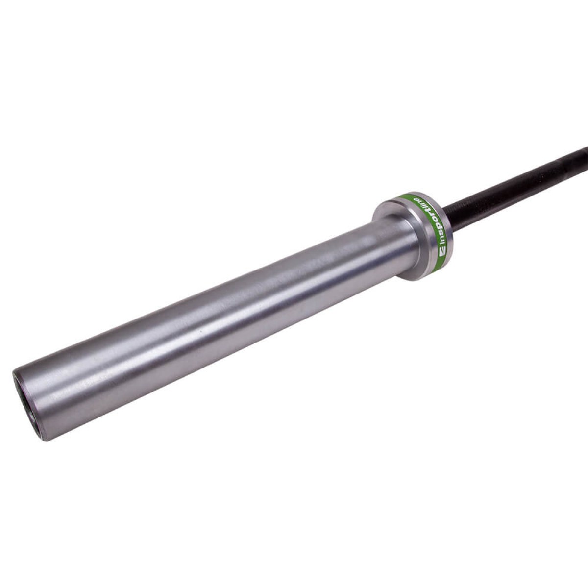 Vzpieračská tyč s ložiskami inSPORTline OLYMPIC OB-80 200cm/50mm • 15kg • do 450kg • bez objímok · záber 2