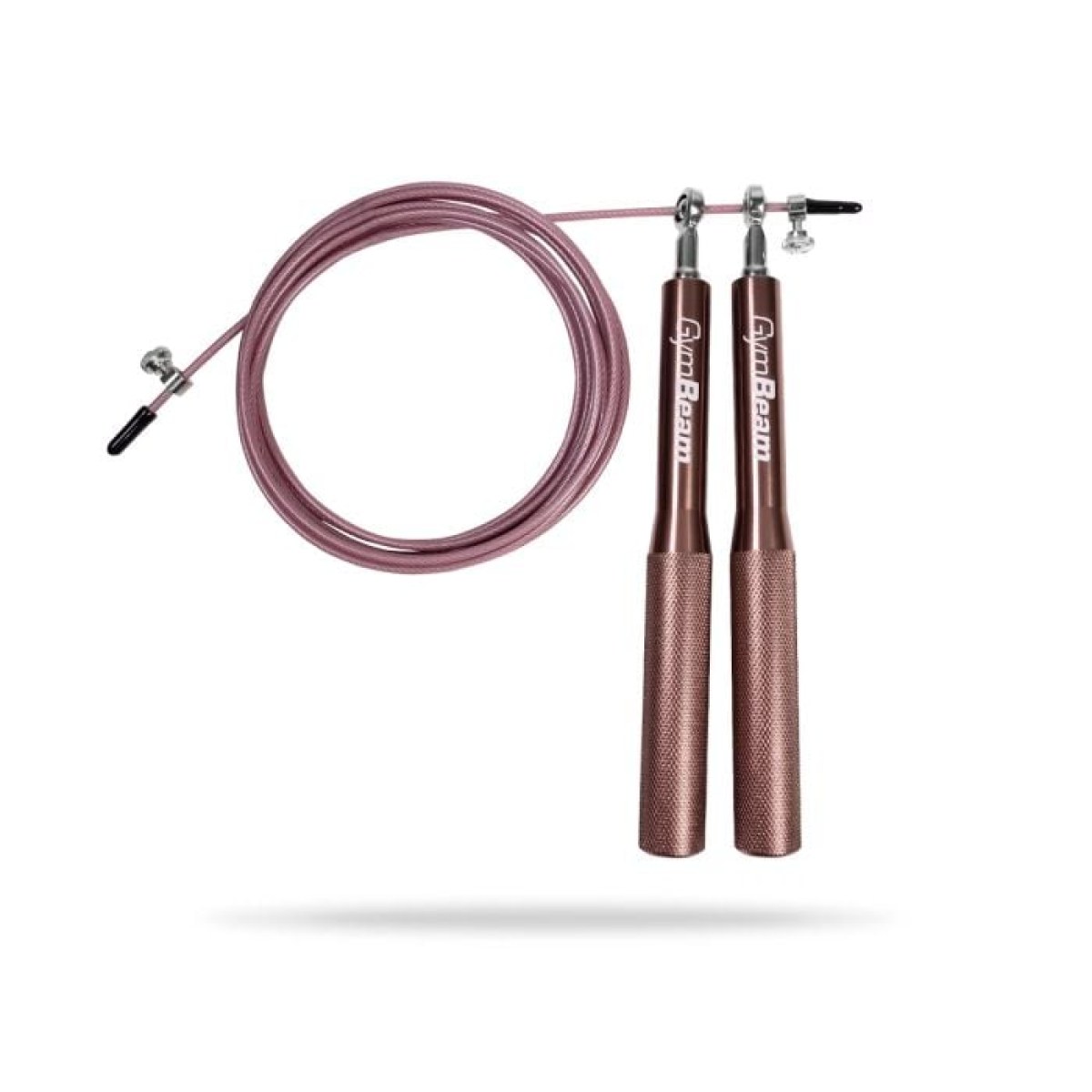GymBeam Švihadlo Metal Jumping Rope Rose Gold · záber 1