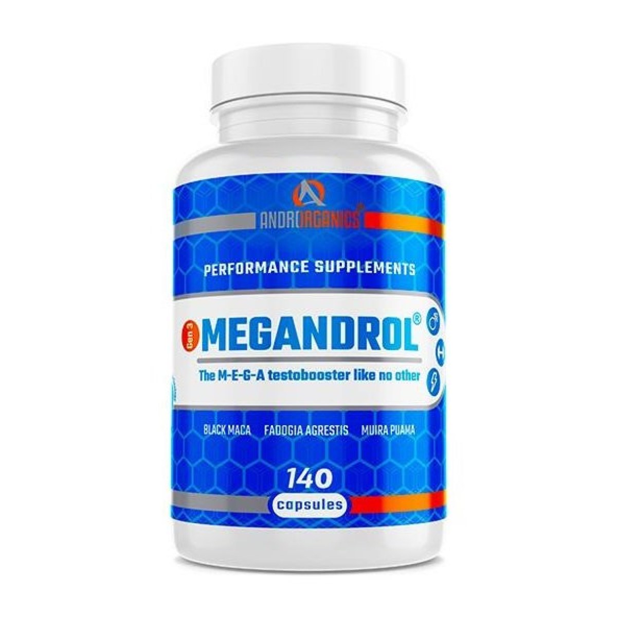 Megandrol - Androrganics 140 kaps. · záber 1