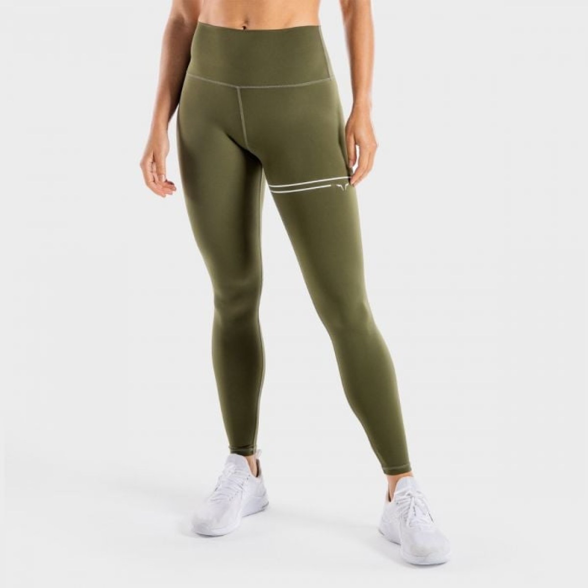 SQUATWOLF Dámske legíny Flux Khaki S · záber 1