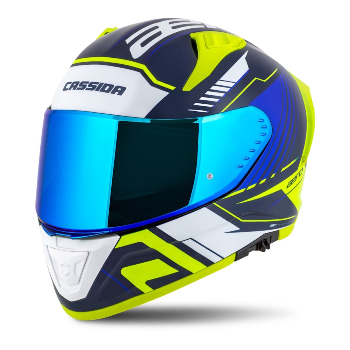 Cassida Aero Drome modrá/žltá fluo/svetlo modrá/biela XL (61-62) · záber 1
